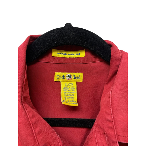 Duckhead Button Up Shirt Men's XL Classic‎ Utility Work Casual - Picture 3 of 8